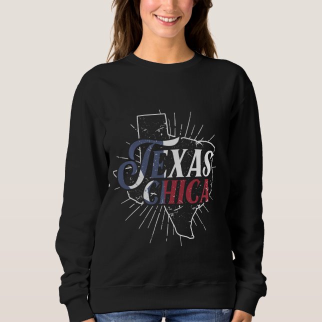 Texas Chica Texas T Shirt (Framsida)
