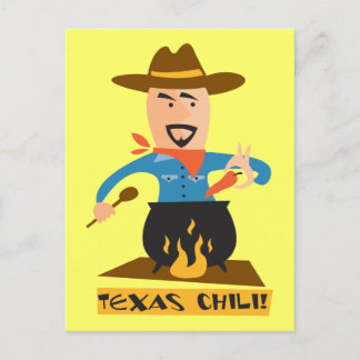Texas Chili Vykort