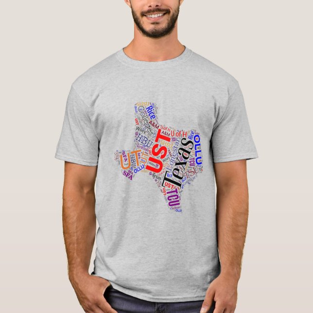 Texas College Day Shirt T (Framsida)