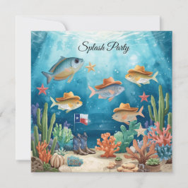 Texas Cowboy Fiskfest Inbjudan