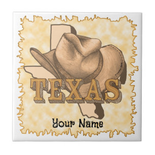 Texas Cowboy Kakelplatta