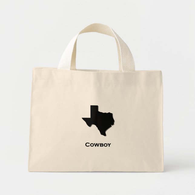 Texas Cowboy Mini Tygkasse (Framsidan)
