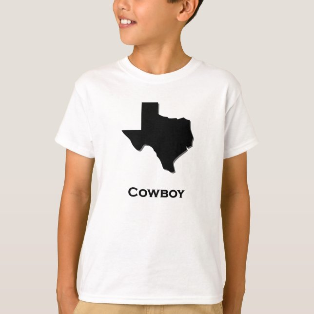 Texas Cowboy T-shirt (Framsida)