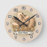 Texas cowboyklocka