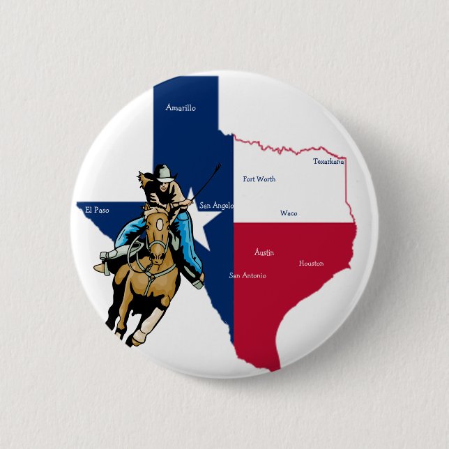 Texas Cowgirl Knapp (Framsida)