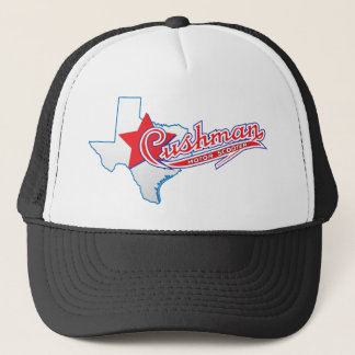 Texas Cushman klubbdesigner Truckerkeps