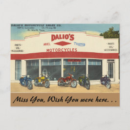 Texas, Dalios motorcyklar, Fort Worth Vykort