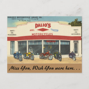 Texas, Dalios motorcyklar, Fort Worth Vykort