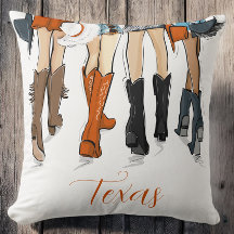 Texas Dam Mode CowboyBoots Orange