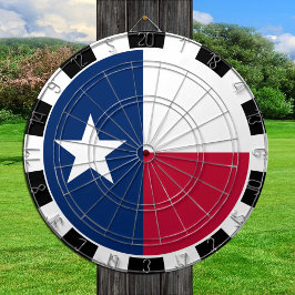 Texas Dartboard USA & Texas Flagga / speltavla Darttavla