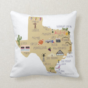 Texas dekorativ kudde