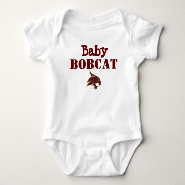Texas delstatsuniversitetbaby t shirt (Framsida)