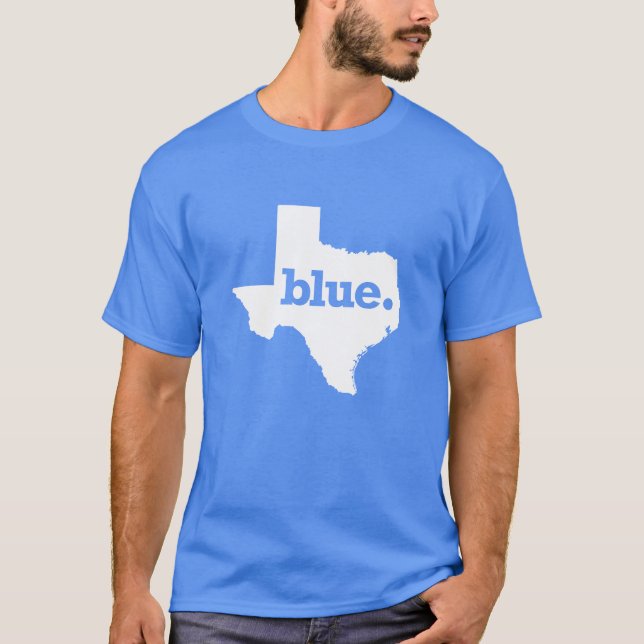 Texas demokrat t-shirt (Framsida)