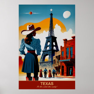 Texas: Det är som en hel annan land Poster