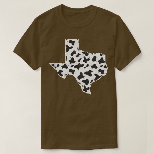 Texas Disline Cow Farmer T Shirt (Design framsida)