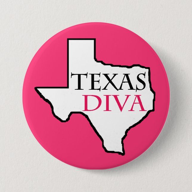 Texas Diva Buttons Knapp (Framsida)