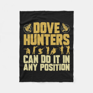 Texas Dove Hunting Dove Hunter Fleecefilt