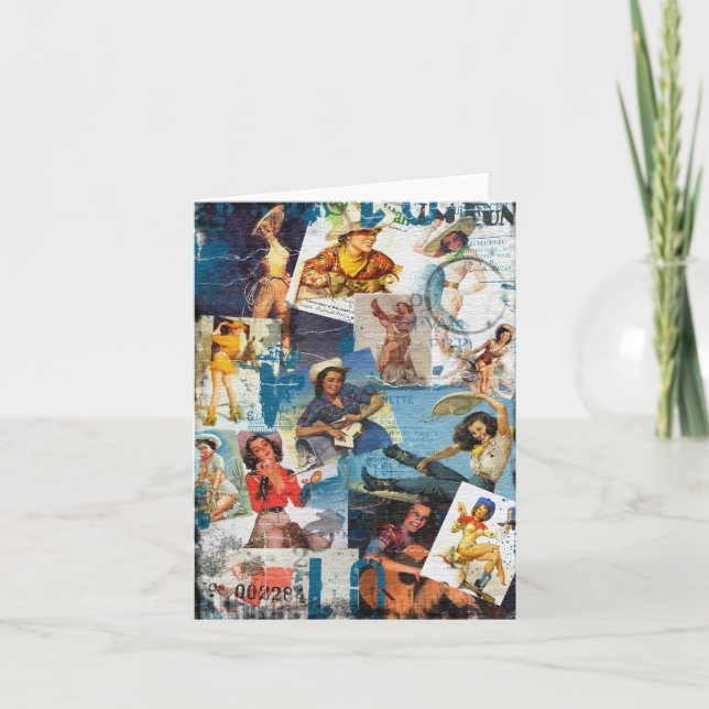 Texas Eclectic " Cowgirl Collection No. 2 Kort (Framsida)