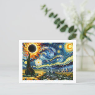 Texas Eclipse Postcard Vykort