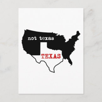 Texas / Ej Texas Vykort