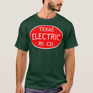 Texas Electric Railway Logotyp T Shirt