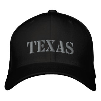 Texas Embroized Hat Broderad Keps
