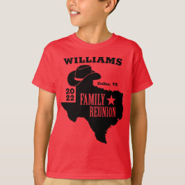 Texas Family Reunion Matching T Shirt