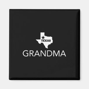 Texas Family State of Tx Proud Grandma Texas Vacat Magnet