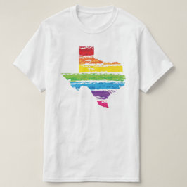 texas färg slår tee shirt