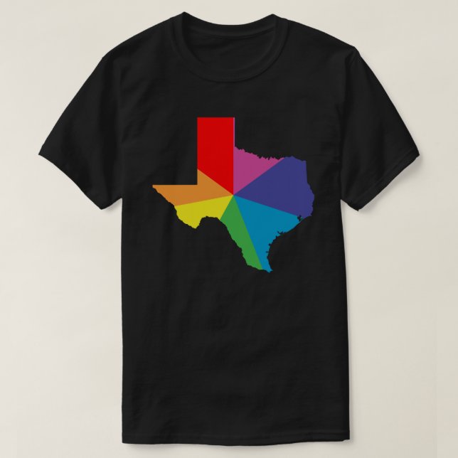 texas färg sprängning tröja (Design framsida)