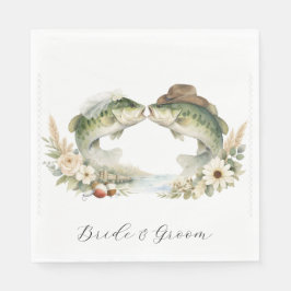 Texas Fiske Bröllop Pappersservett