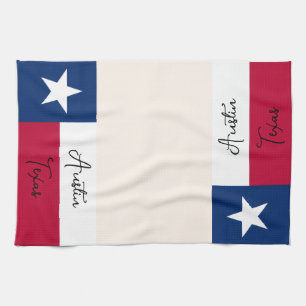 Texas flag kökshandduk