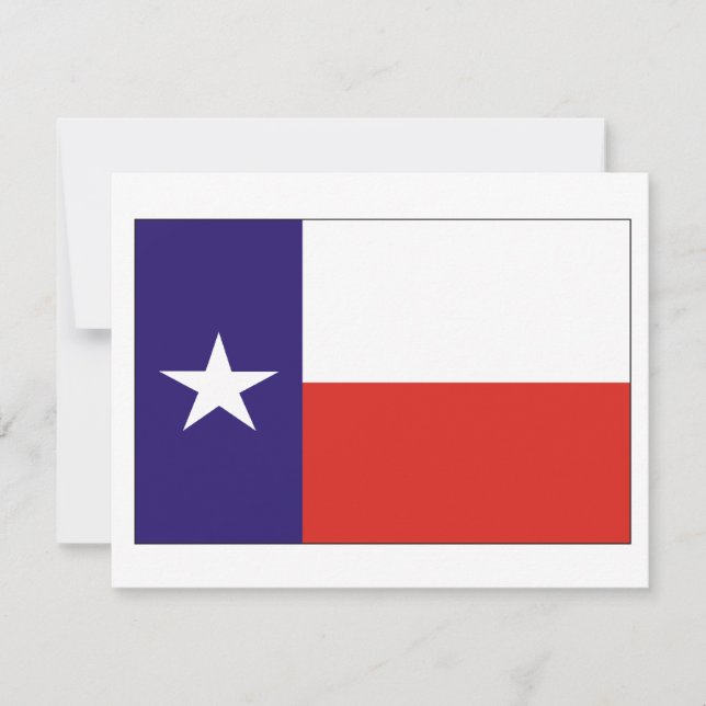 Texas Flagga (Framsida)