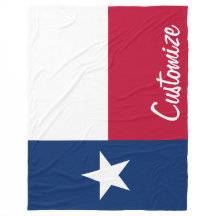 Texas Flagga Anpassningsbar Personlig Text Texan