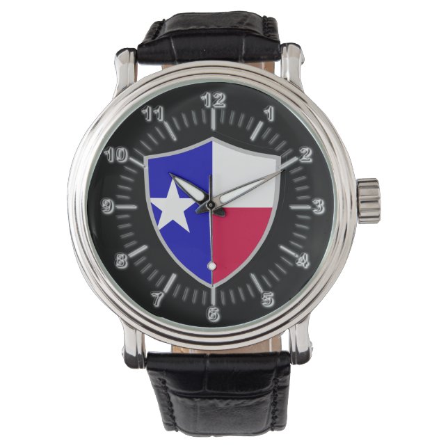 Texas flagga armbandsur (Framsida)