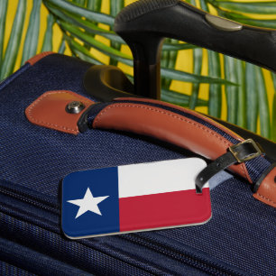 Texas flagga bagagebricka