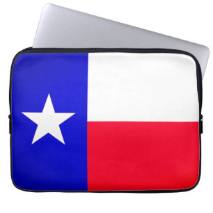 Texas Flagga bärbar dator Fodral
