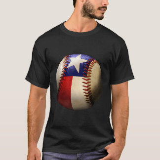 Texas Flagga Baseball Game Apparel Gift Underbar S T Shirt