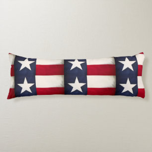 Texas flagga Body Pillow Kroppskudde