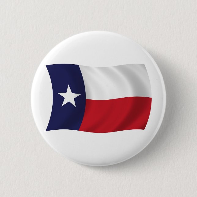Texas Flagga Button Knapp (Framsida)