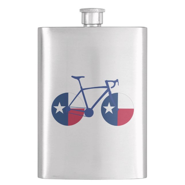 Texas Flagga Cycling Fickplunta (Framsidan)