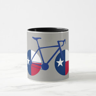 Texas Flagga Cycling Mugg