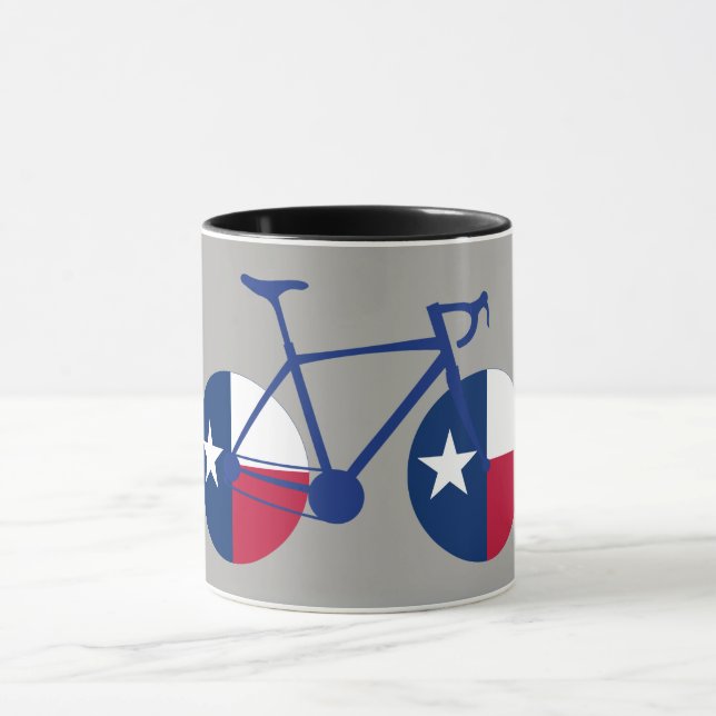 Texas Flagga Cycling Mugg (Center)