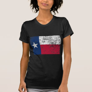 Texas Flagga Distress T Shirt