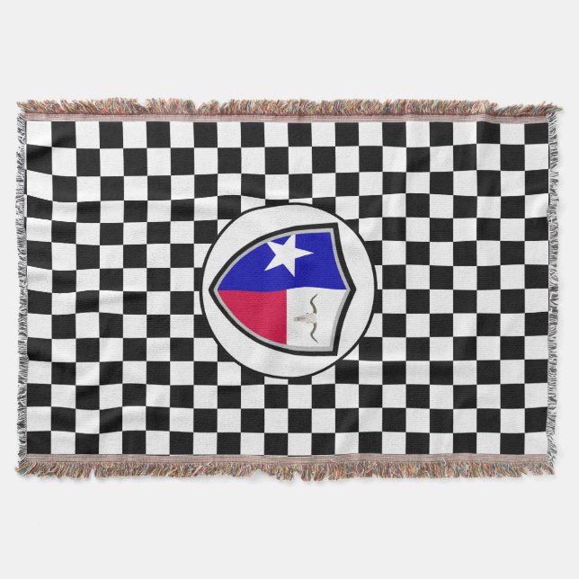 Texas flagga filt (Framsidan)