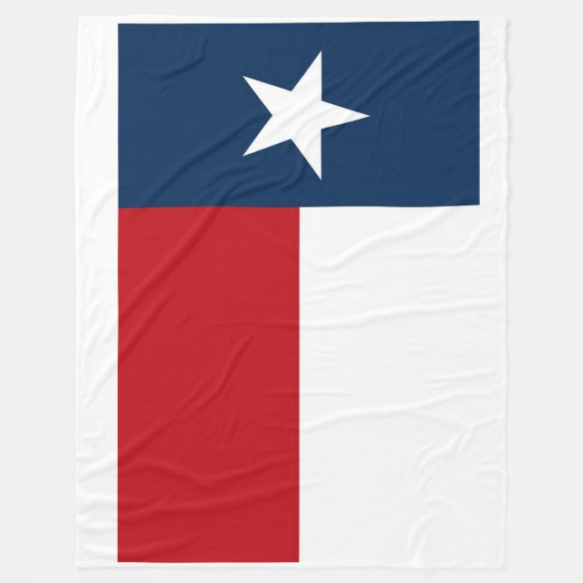 TEXAS FLAGGA FLEECEFILT (Framsidan)