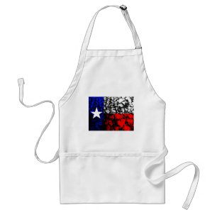 Texas flagga förkläde