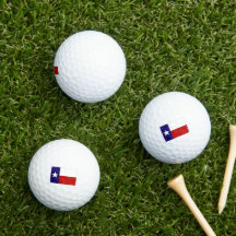 Texas Flagga Golf Bollar