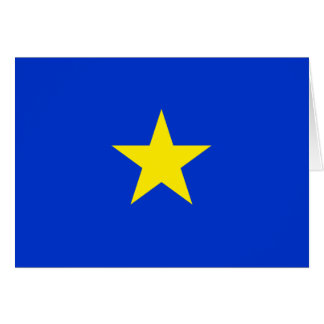 Texas, Flagga i Texas (1836-1839) Hälsningskort