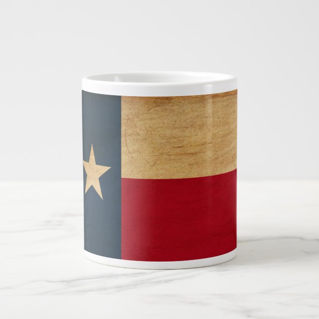 Texas Flagga Jumbo Mugg (Framsidan)